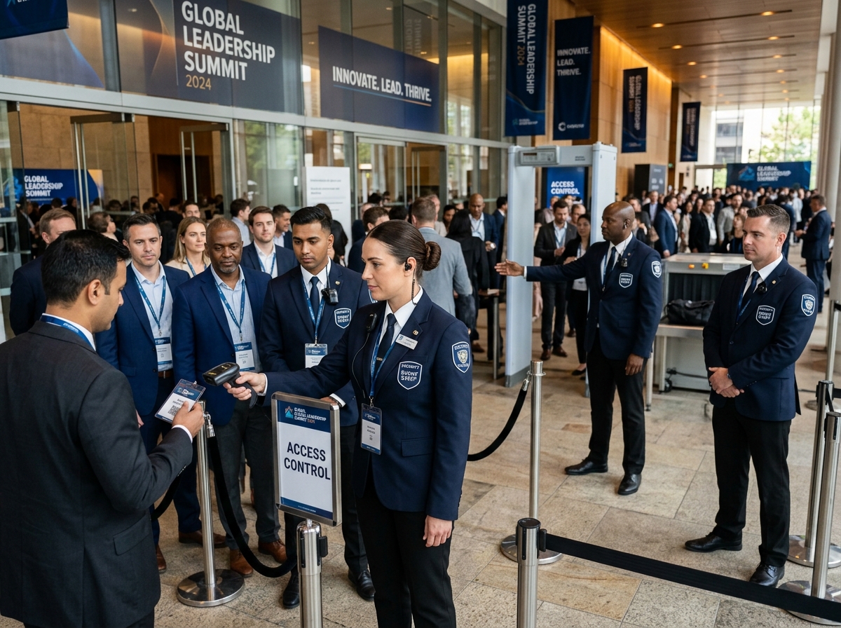 Corporate Event Access Control & Crowd Management