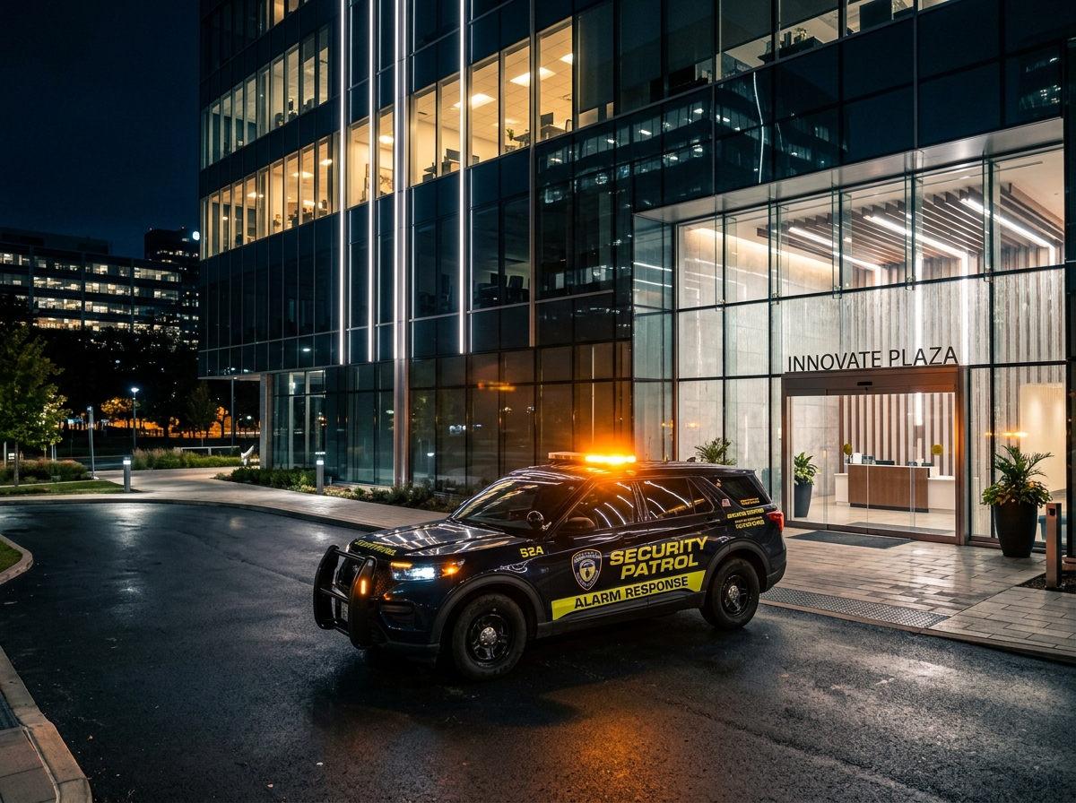 Night Perimeter Security Patrol Unit